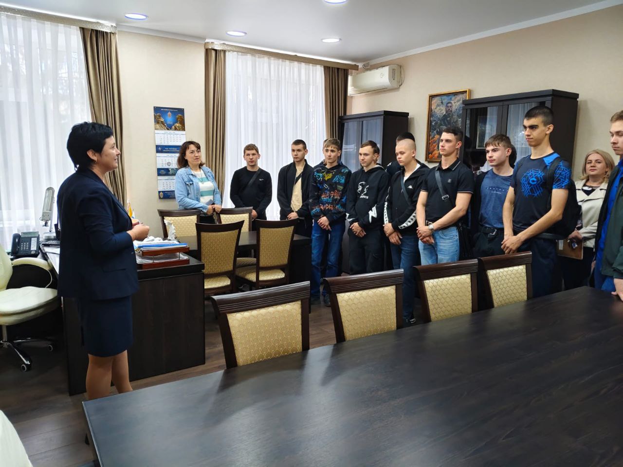 Экскурсия в архив в Советском районе Курской области.
