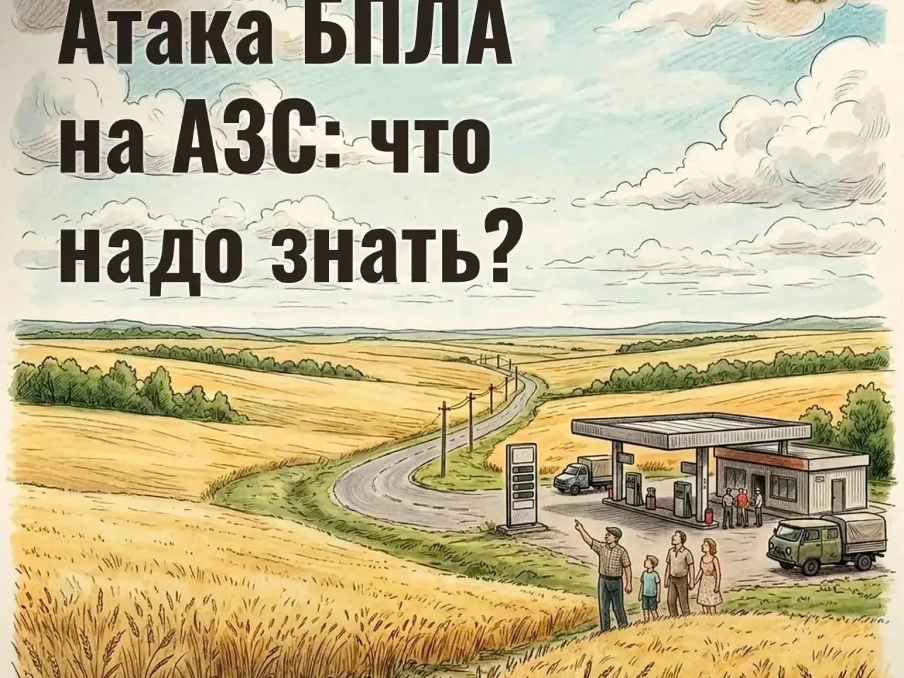 Атака БПЛА на АЗС: что надо знать?.
